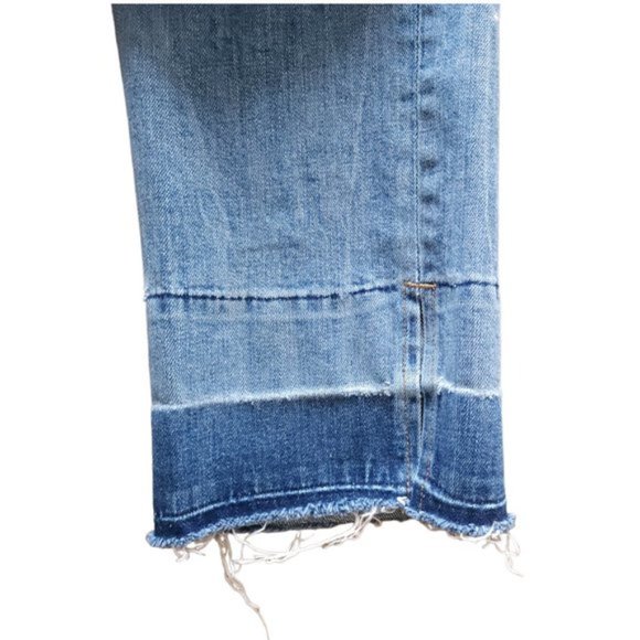 DL1961 Mara Ankle raw hem mid rise straight jean - Picture 4 of 9